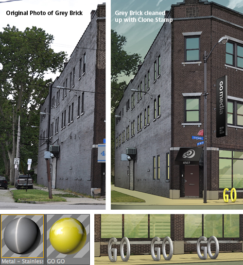 Creating an Architectural Illustration Using Reference Photography - Step 23