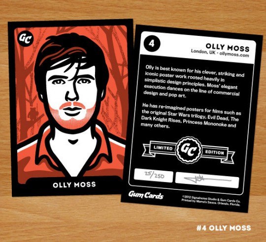 Olly Moss Gum Card
