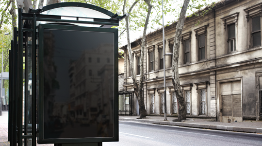 bus-stop-ad Bus Stop Advertisement