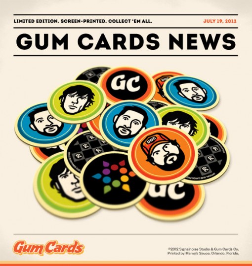Gum Cards Stickers