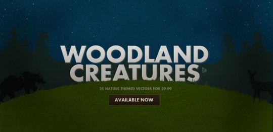 Woodland Creatures Vector Pack Available Now