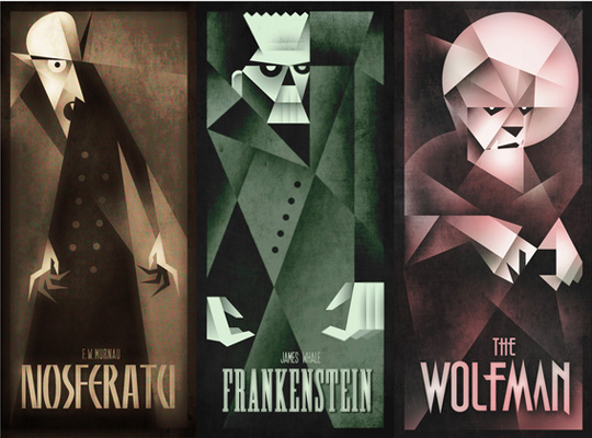 Nosferatu, Frankenstein & The Wolfman