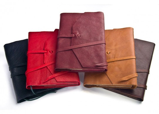 Refillable Italian Leather Calf Skin Journals