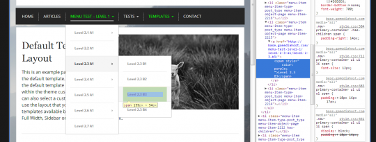 Right Click > Inspect Element > Right click desired item, then move mouse over to Developer Tools without selecting anything in the context menu.