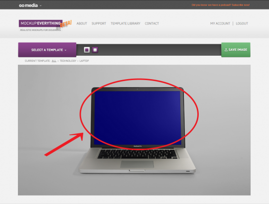 Click highlighted area Click highlighted area