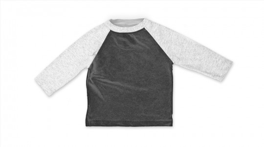 Kids Baseball T-Shirt - Flat Kids Baseball T-Shirt - Flat