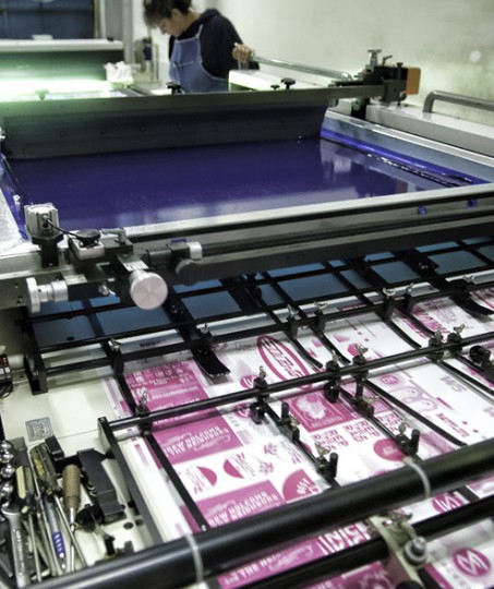 silkscreen sticker printing