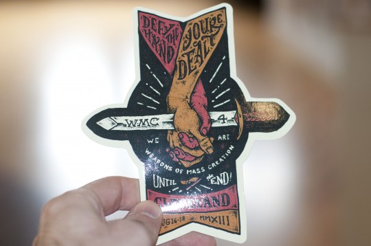WMC Fest 4 Stickers