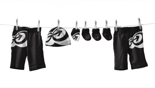 Baby Clothing Layout - Mocked Up Baby Clothing Layout - Mocked Up