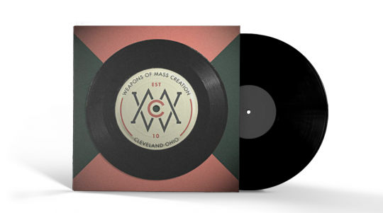 Vinyl Record - Mocked Up Vinyl Record - Mocked Up