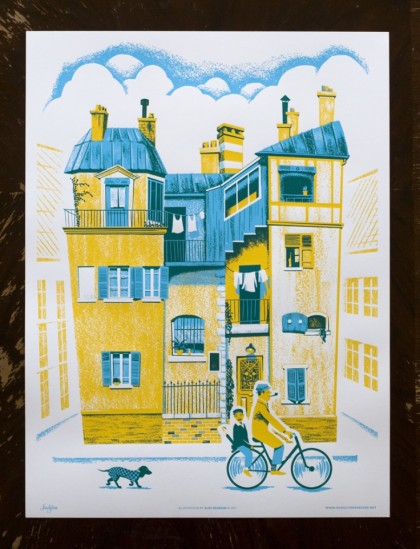 “A Ride Through Town” Poster