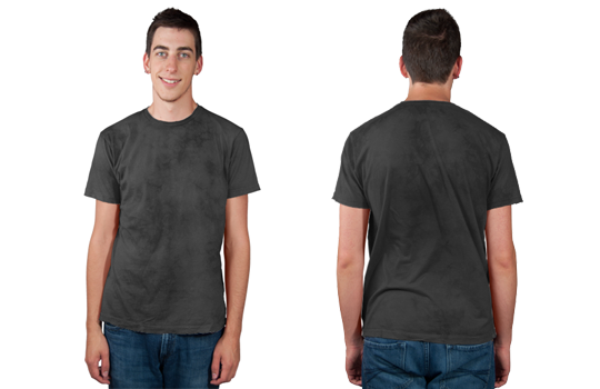 Men's Distressed Tee Modelshot