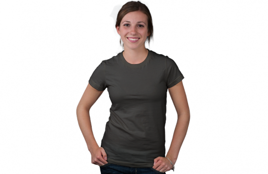 Women's Crew Neck Tee Modelshot