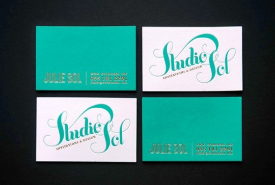 Studio Sol Business Card