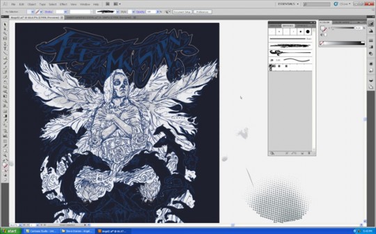 Hand Illustration for T-Shirts, Part 3 of 3 - Go Media's Arsenal