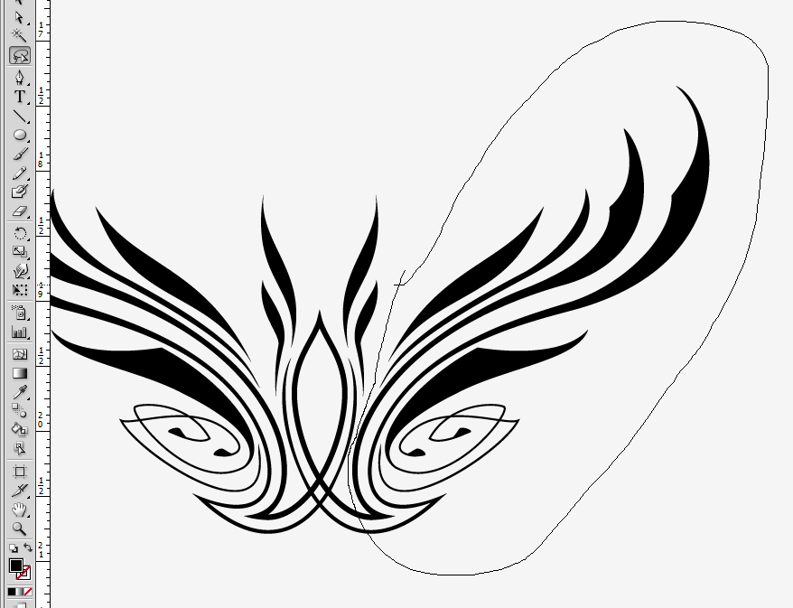 Create a Rockabilly Poster With Vector Set 22 - Pinstripe editing